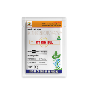 THUỐC TRỪ BỆNH KIN KIN BUL 72WP HIỆU DT KIN BUL - ĐẶC TRỊ NẤM BỆNH HẠI