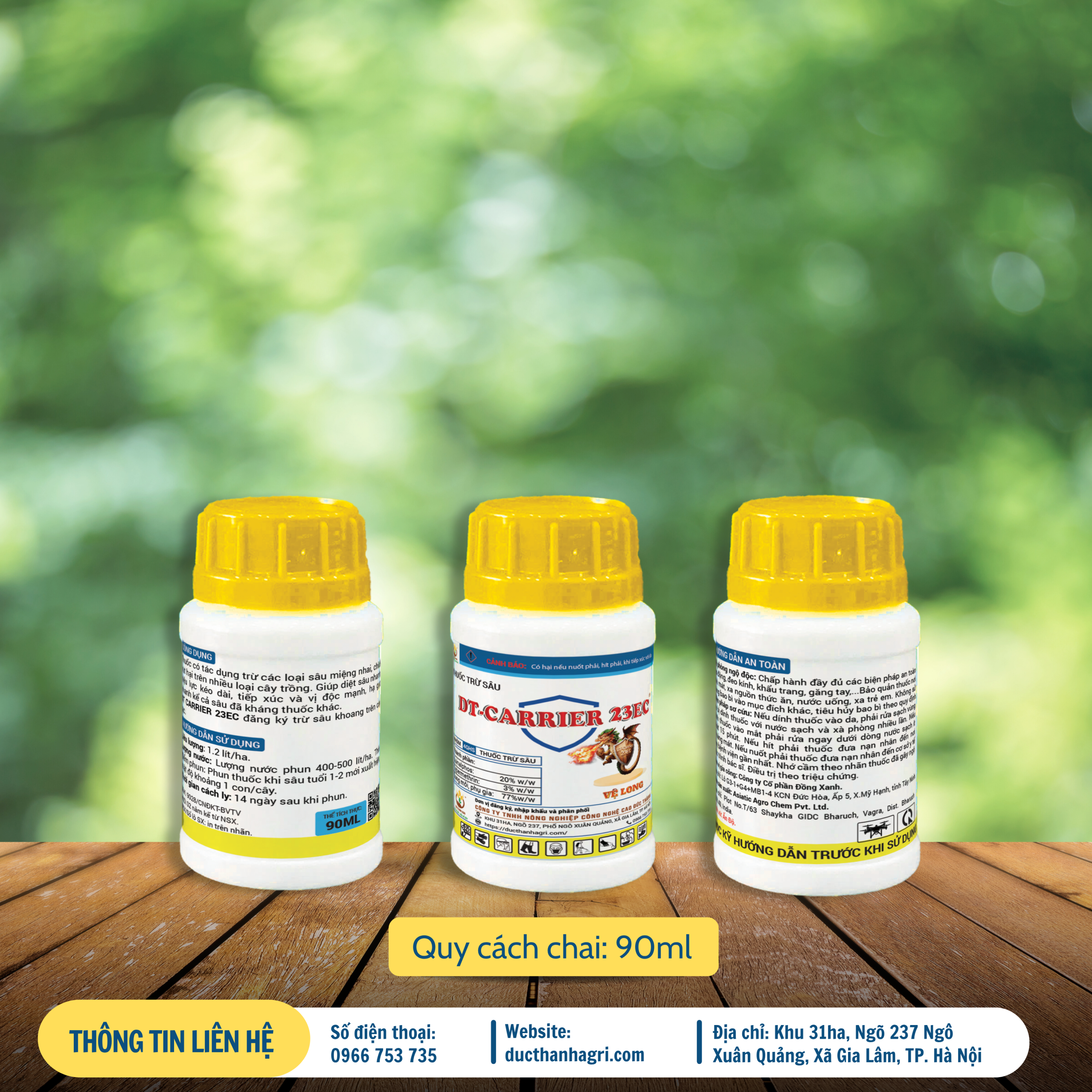 THUỐC TRỪ SÂU DT - CARRIER 23EC - Hình ảnh 3